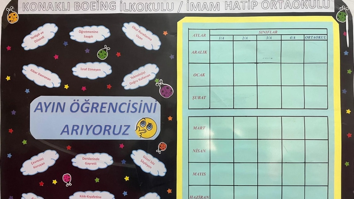 AYIN ÖĞRENCİSİNİ SEÇİYORUZ.